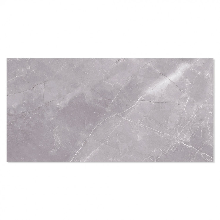 Marmor Klinker Marbella Grå Blank 60x120 cm-1
